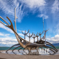 High Quality large outdoor stainless steel sculpture